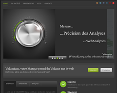 refonte site web volumium