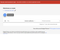 budget planner référencement Google ADsSEA